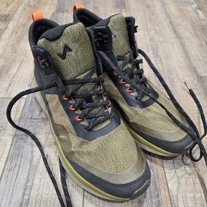 Forsake Cascade Peak Mid Waterproof Hiking Boots Olive Black Mens 10.5 Gorpcore